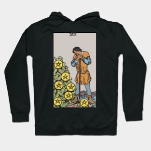 Tarot Card = Seven of Pentacles Hoodie